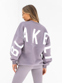 Isabel Oversized Sweater - Soft Purple