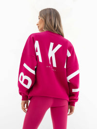 Isabel Oversized Sweater - Ultra Pink