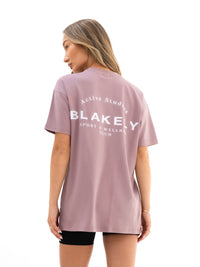 Curved Active Studios Oversized T-Shirt - Dusty Pink