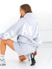 Isabel Oversized Hoodie - Pale Blue