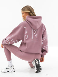 Outline Isabel Oversized Hoodie - Dusty Pink