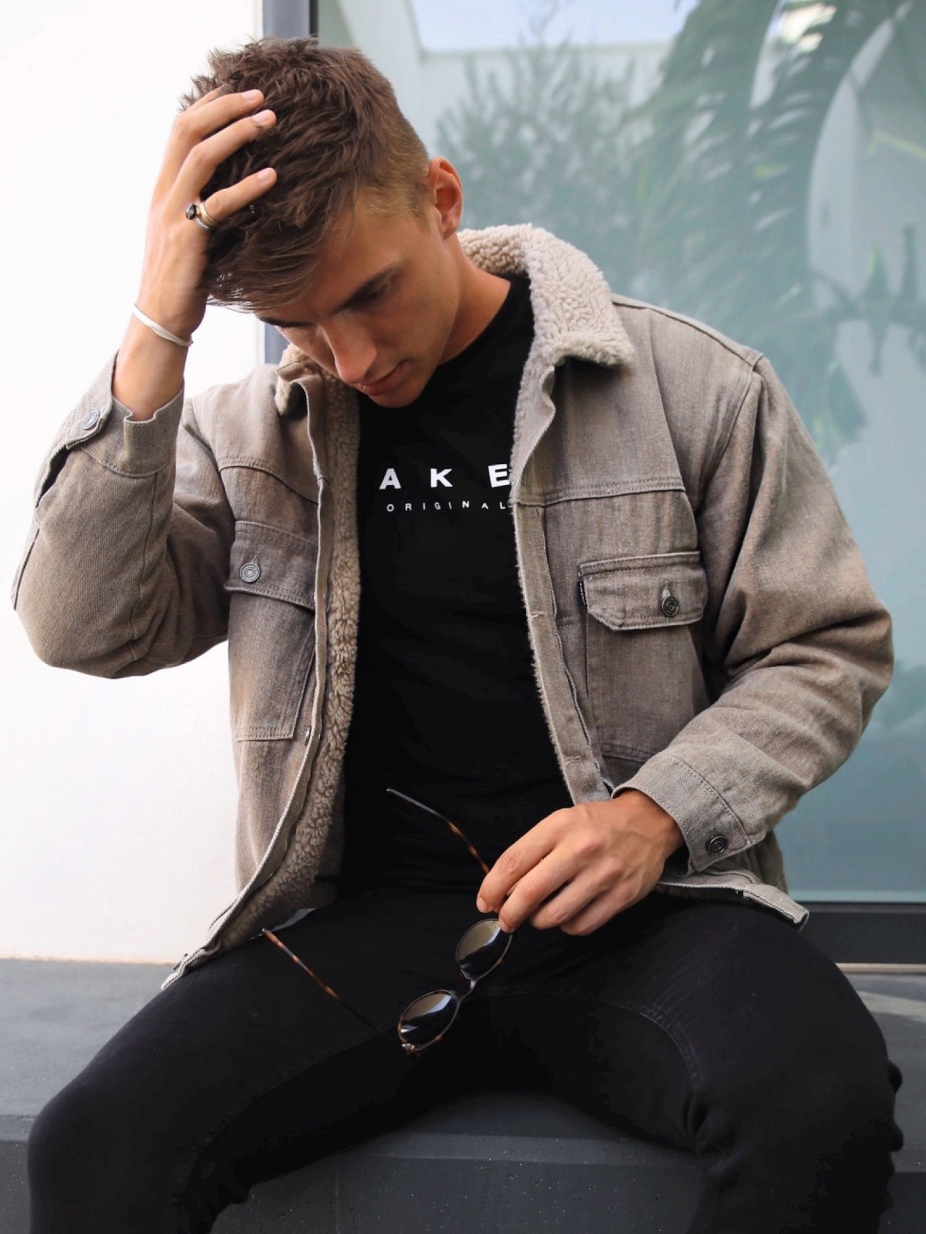 Buy Blakely Rapha Stone Denim Jacket Free delivery on orders over