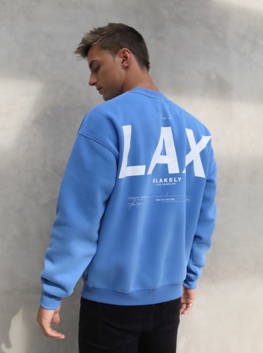 LAX Relaxed Jumper - Blue