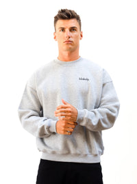 Sami Relaxed Sweater - Marl Grey