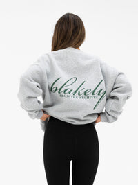 Georgia Oversized Sweater - Marl Grey