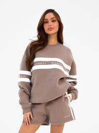 Lily Oversized Sweater - Light Brown