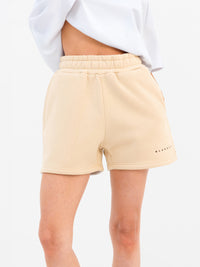 Isabel Jogger Shorts - Light Tan