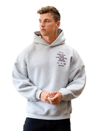 Apex 610 Relaxed Hoodie - Marl Grey