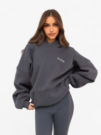 Addie Oversized Hoodie - Charcoal