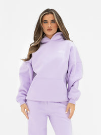 Georgia Oversized Hoodie - Lilac