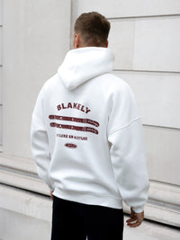 Sonny Ski Relaxed Hoodie - White