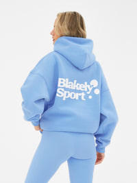 Motion Oversized Hoodie - Sky Blue
