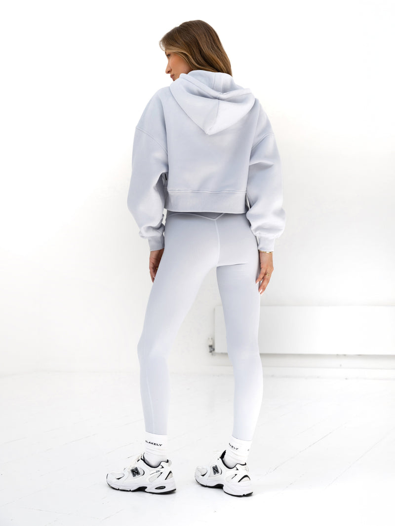 Blakely Full Zip Hoodie - Pale Blue