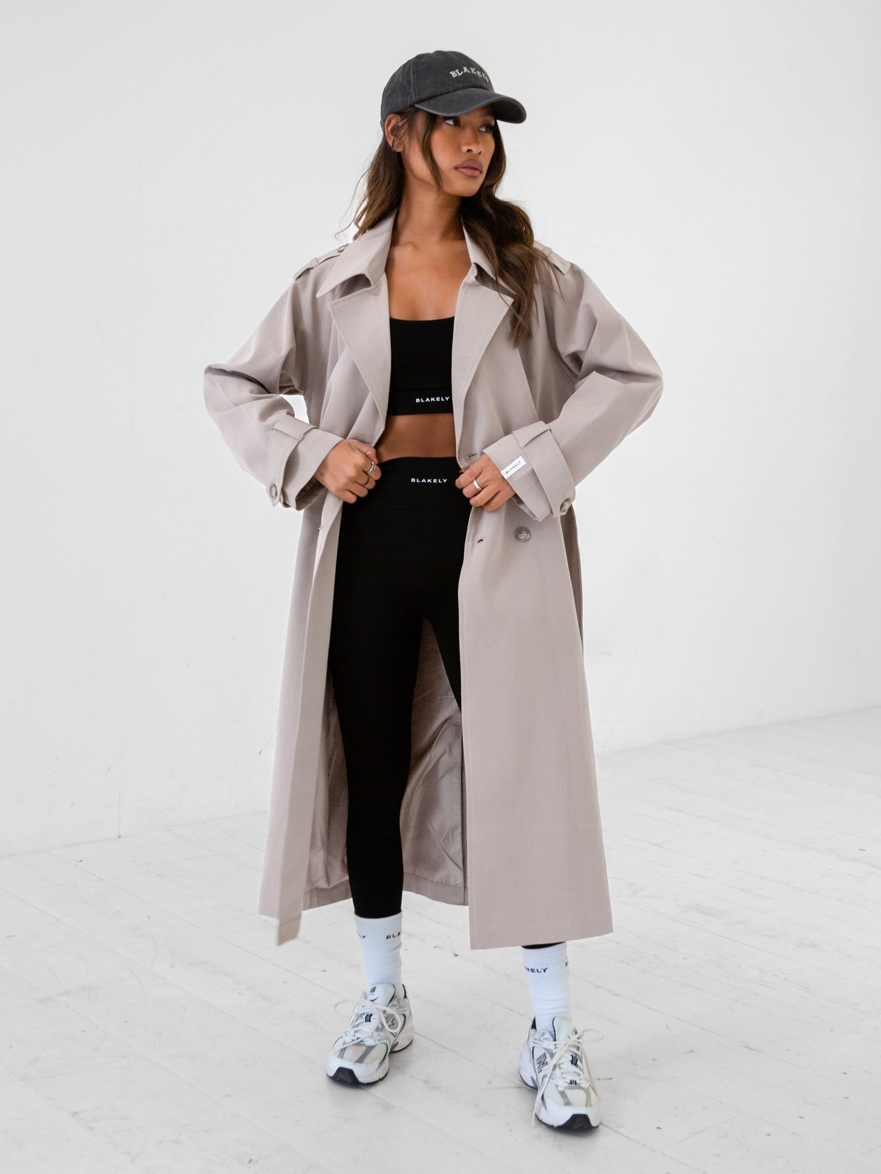Buy Blakely Womens Stone Amara Trench Coat | Free delivery on