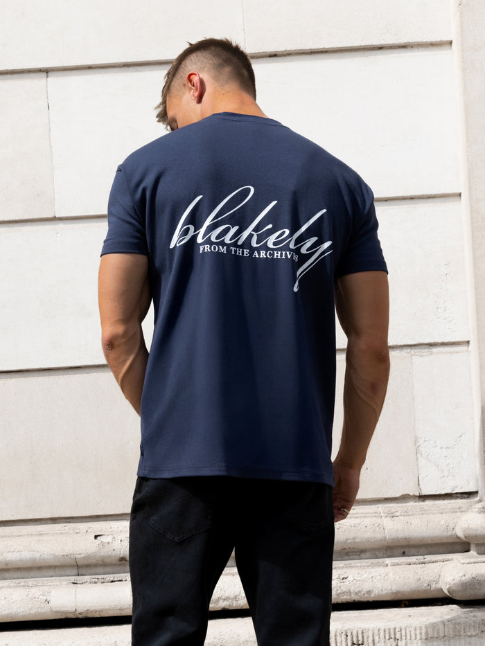 Austin Relaxed T-Shirt - True Navy