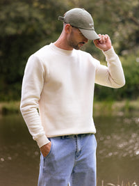 Blakely Basic Regular Fit Sweater - Bone