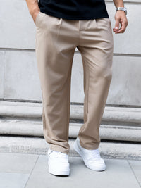 Anston Stretch Chinos - Tan