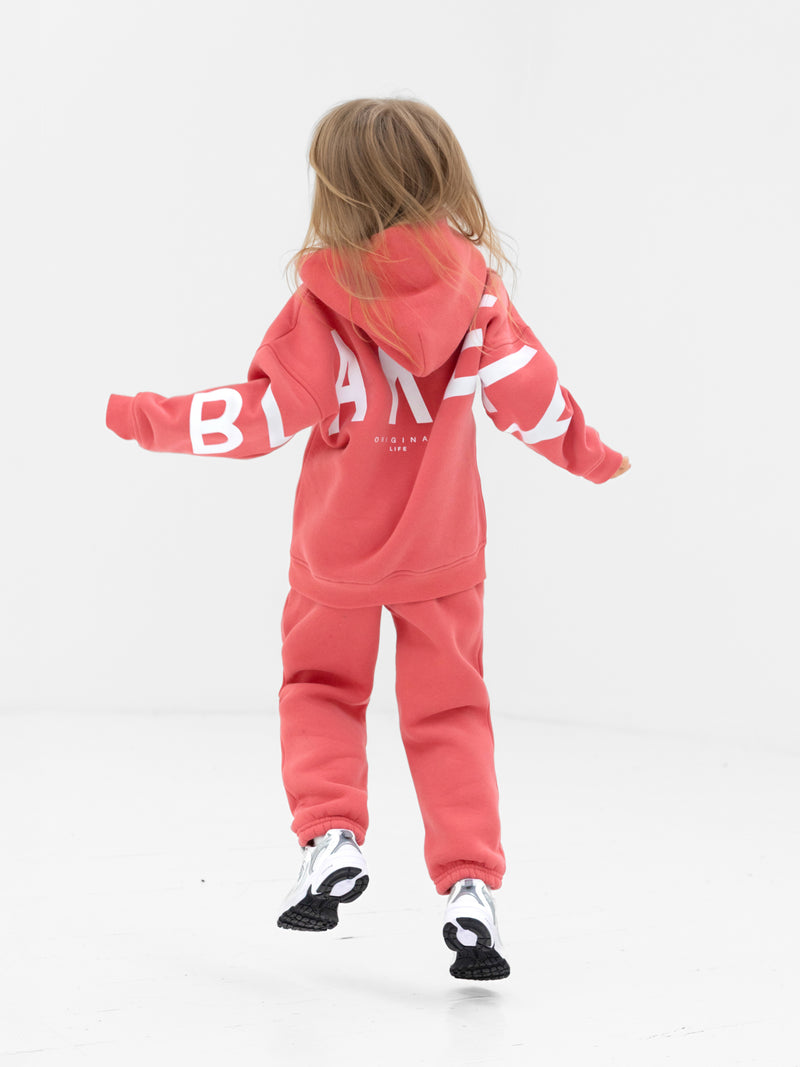 Mini Blakely Hoodie - Sunrise Coral