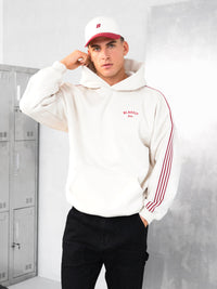 Zayd Relaxed Hoodie - Chalk