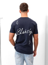 Amos Relaxed T-Shirt - True Navy