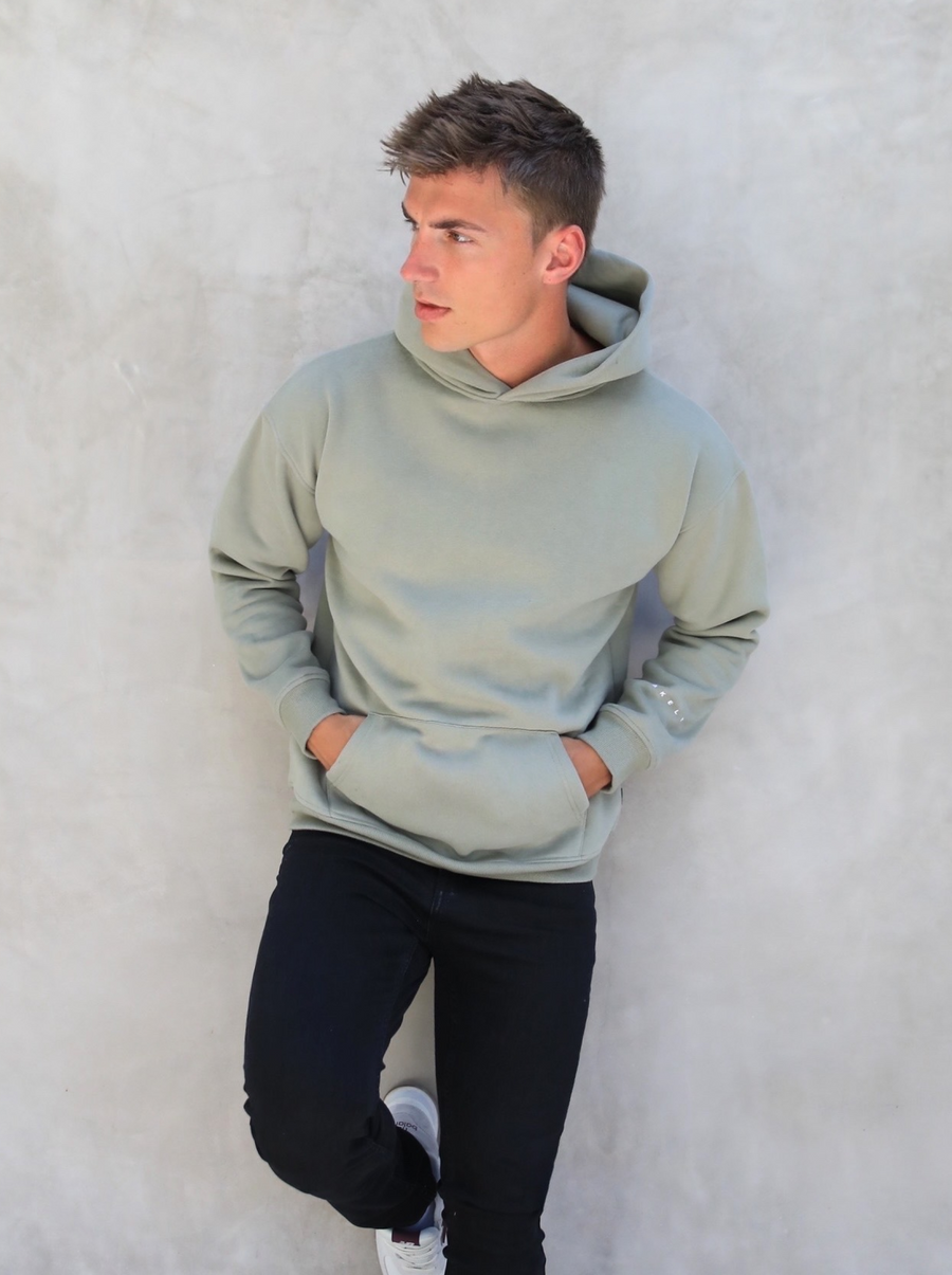 LAX Relaxed Hoodie - Olive