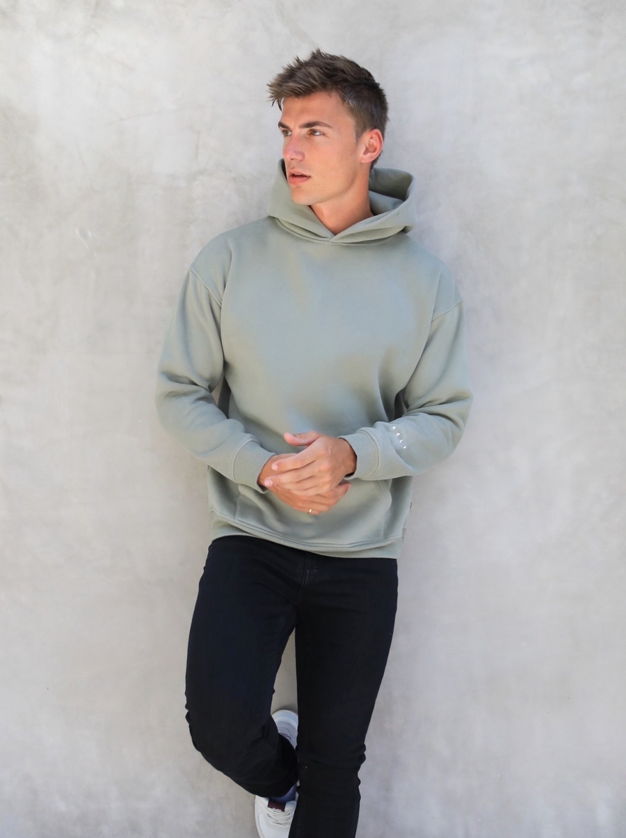 LAX Relaxed Hoodie - Olive