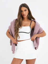 Align Active Bra - White