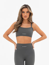 Ultimate Sports Bra - Khaki Grey