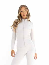 Ultimate Full Zip Jacket - Ivory