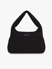 Quilted Puffer Bag - Black