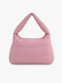 Quilted Puffer Bag - Dusty Pink