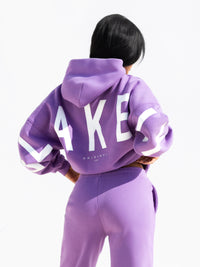 Isabel Oversized Hoodie - Bright Purple
