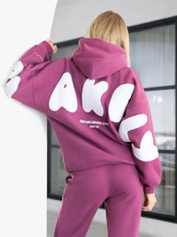 Cloud Isabel Oversized Hoodie - Mulberry