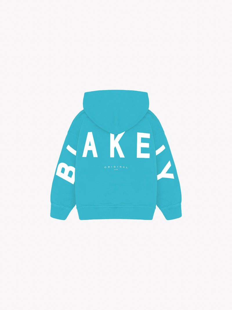 Mini Blakely Hoodie - Aqua