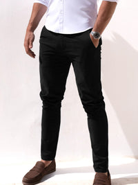 Stretch Chinos - Black