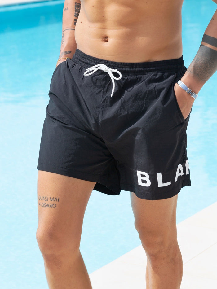 Capri Swim Shorts - Black