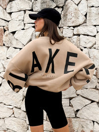 Isabel Oversized Sweater - Tan