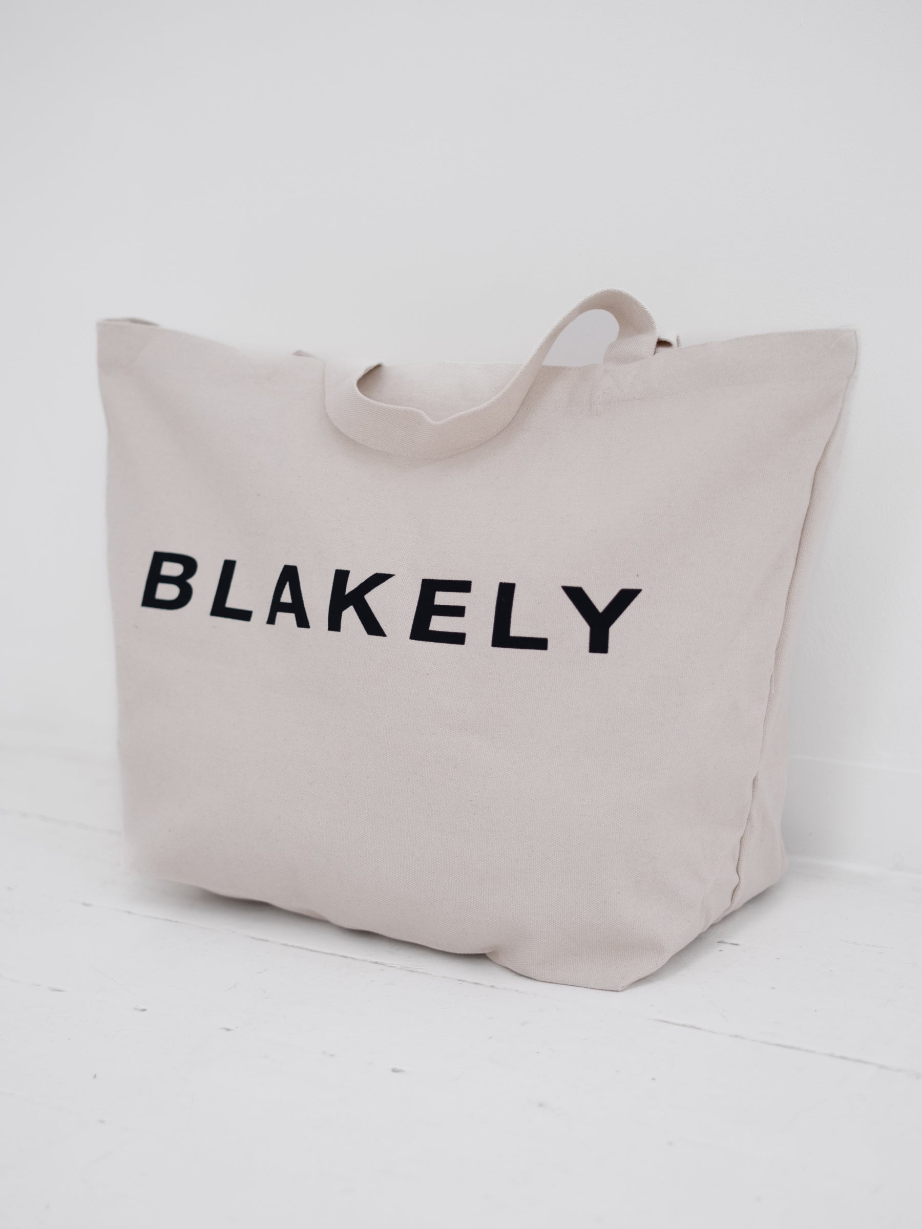 Blakely Label Tote Bag - Black