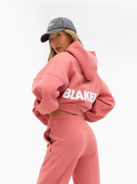 Amelie Oversized Hoodie - Sunrise Coral