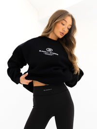 Madison Oversized Sweater - Black