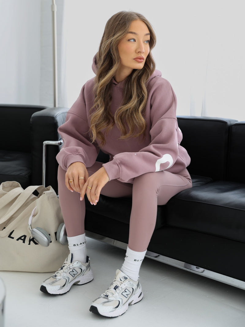 Isabel Hoodie & Leggings Set - Dusty Pink