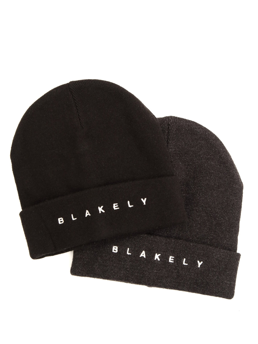 BLK Beanie - Charcoal
