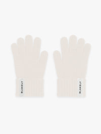 Label Knitted Gloves - Toasted Taupe