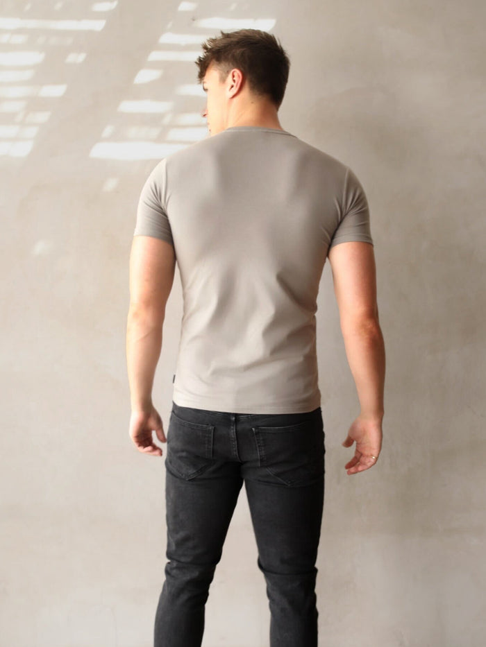 Series T-Shirt - Stone Grey