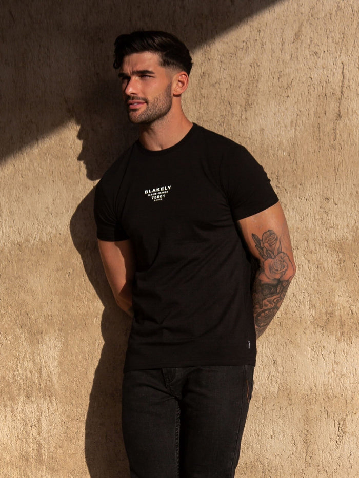 Rue Slim T-Shirt - Black