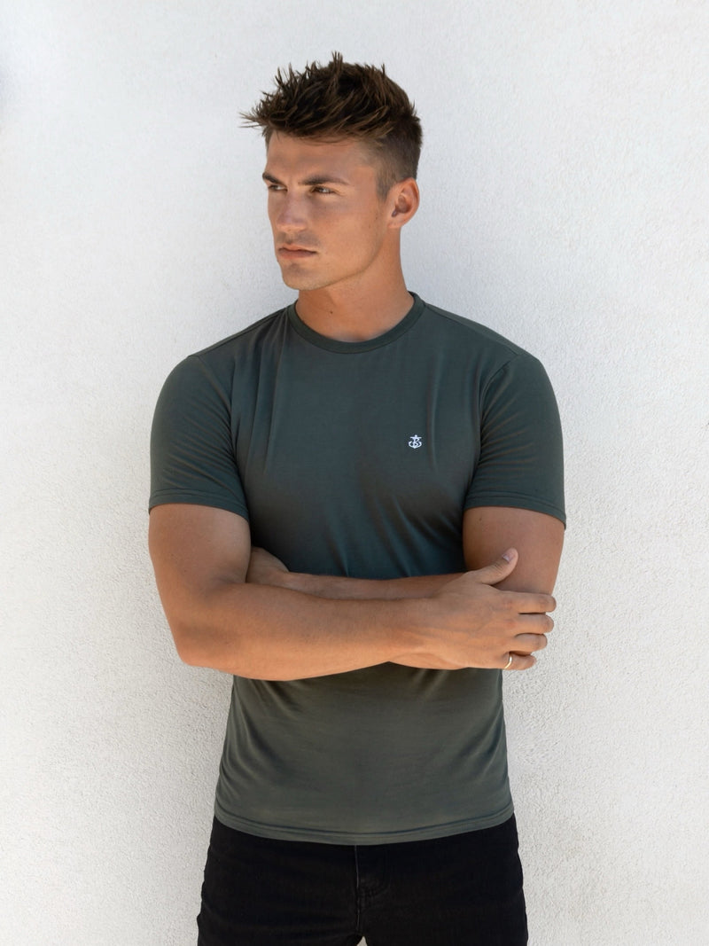 Renzo T-Shirt - Khaki Green