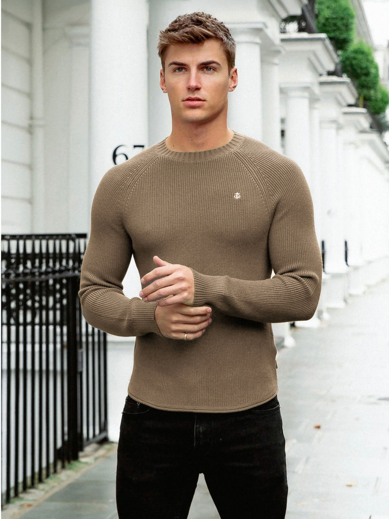 Olton Knit Sweater - Gold