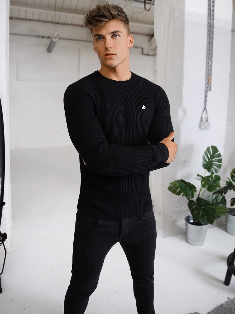 Oxley Knit Sweater - Black