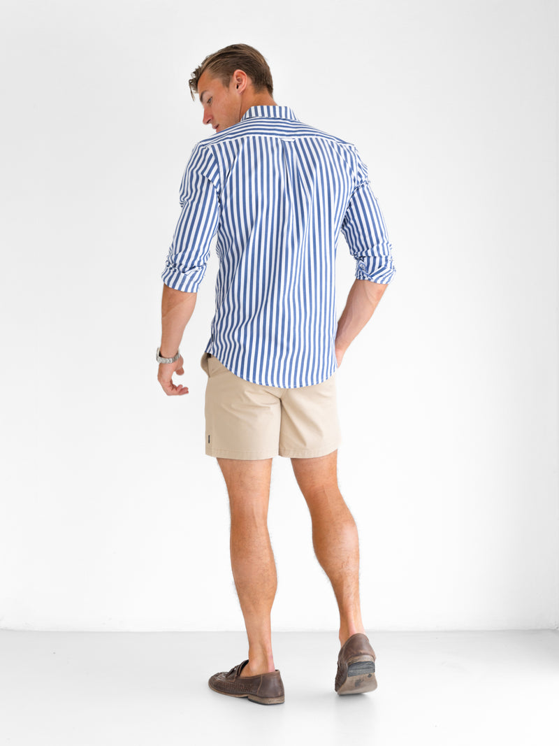 Conrad Stretch Chino Shorts - Tan