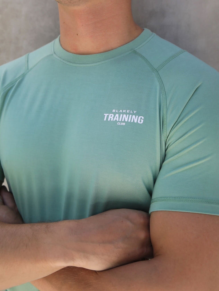 Slim Training T-Shirt - Sage Green